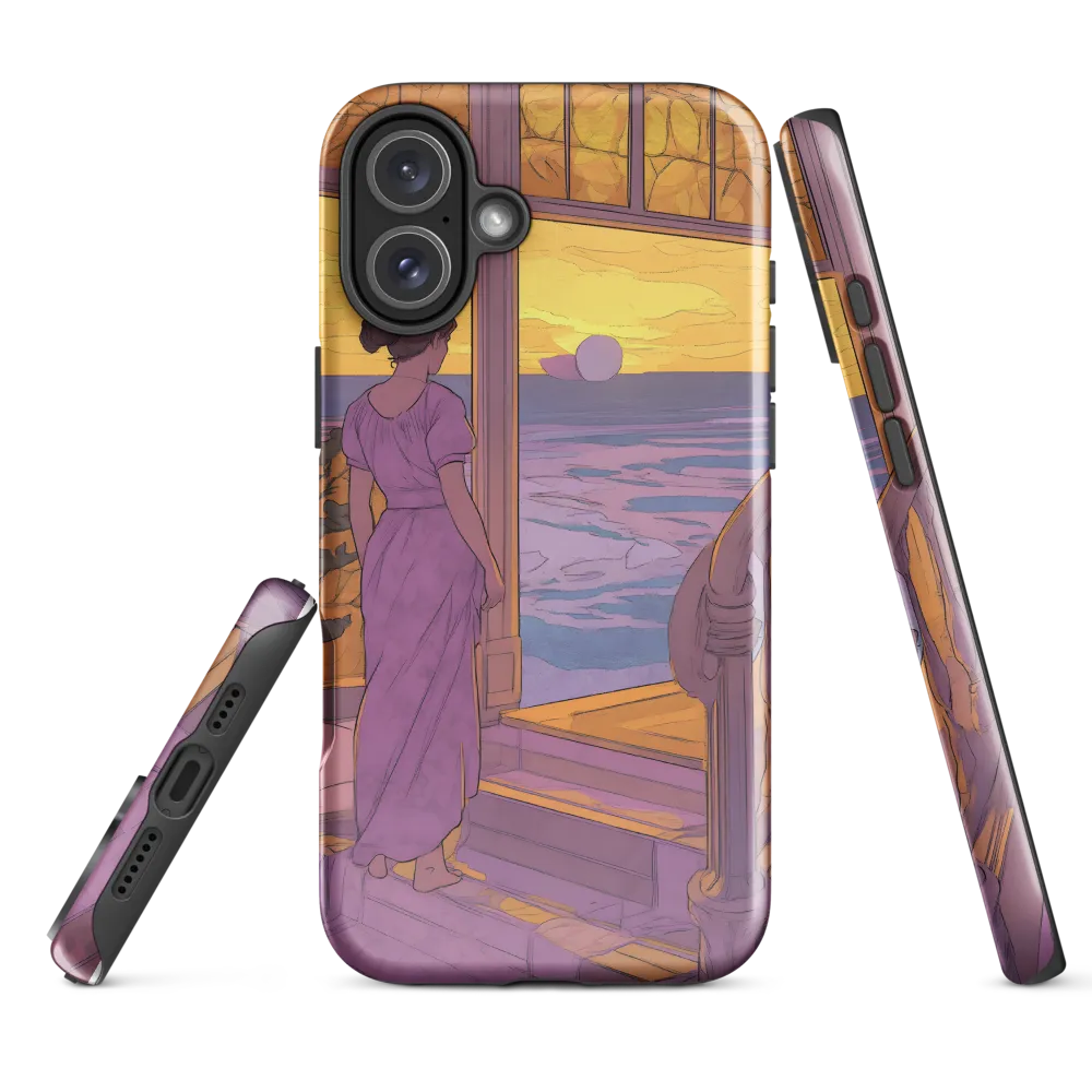 Whispers of the Sunset | Phone Case |  16 Plus | Tough Case | Glossy