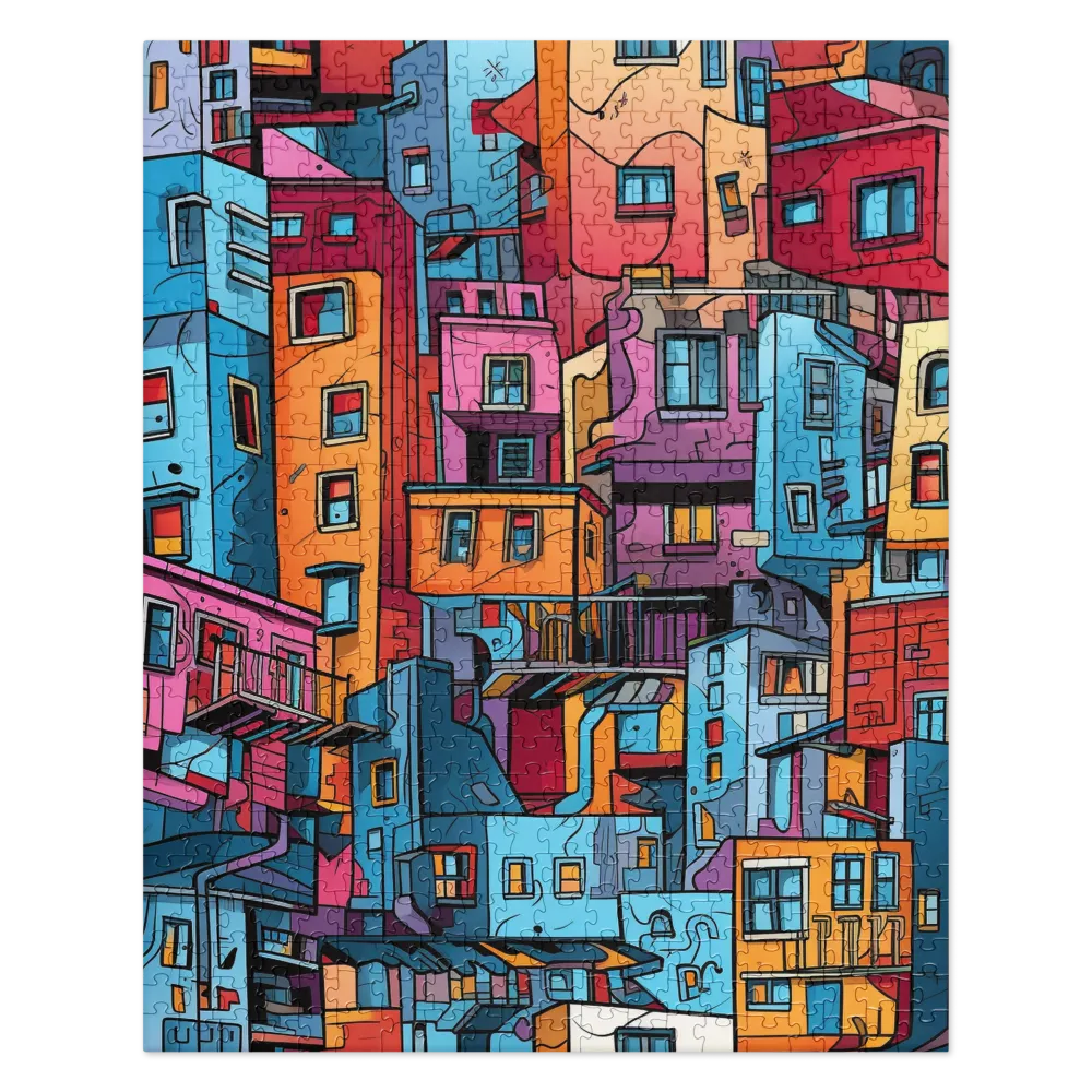 Urban Kaleidoscope | Jigsaw Puzzle | 520 pieces