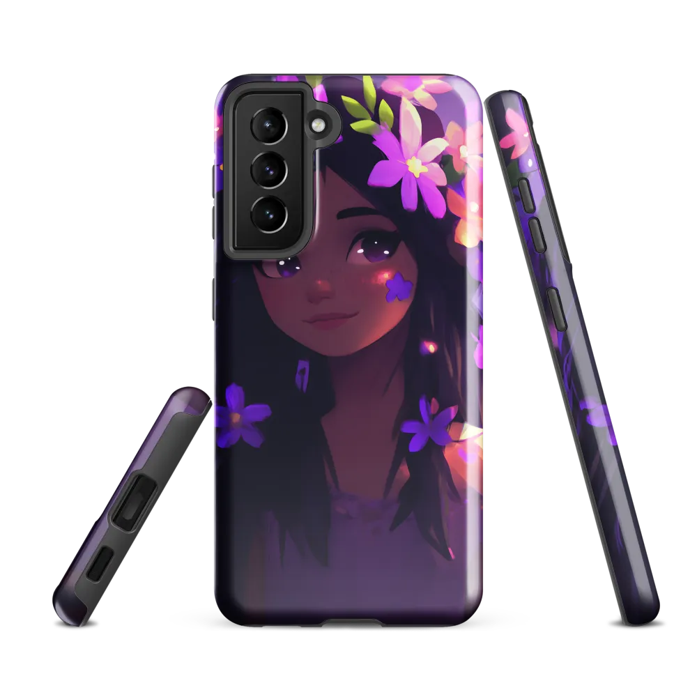Whispers of Blossoms | Phone Case |  S21 FE | Tough Case | Glossy