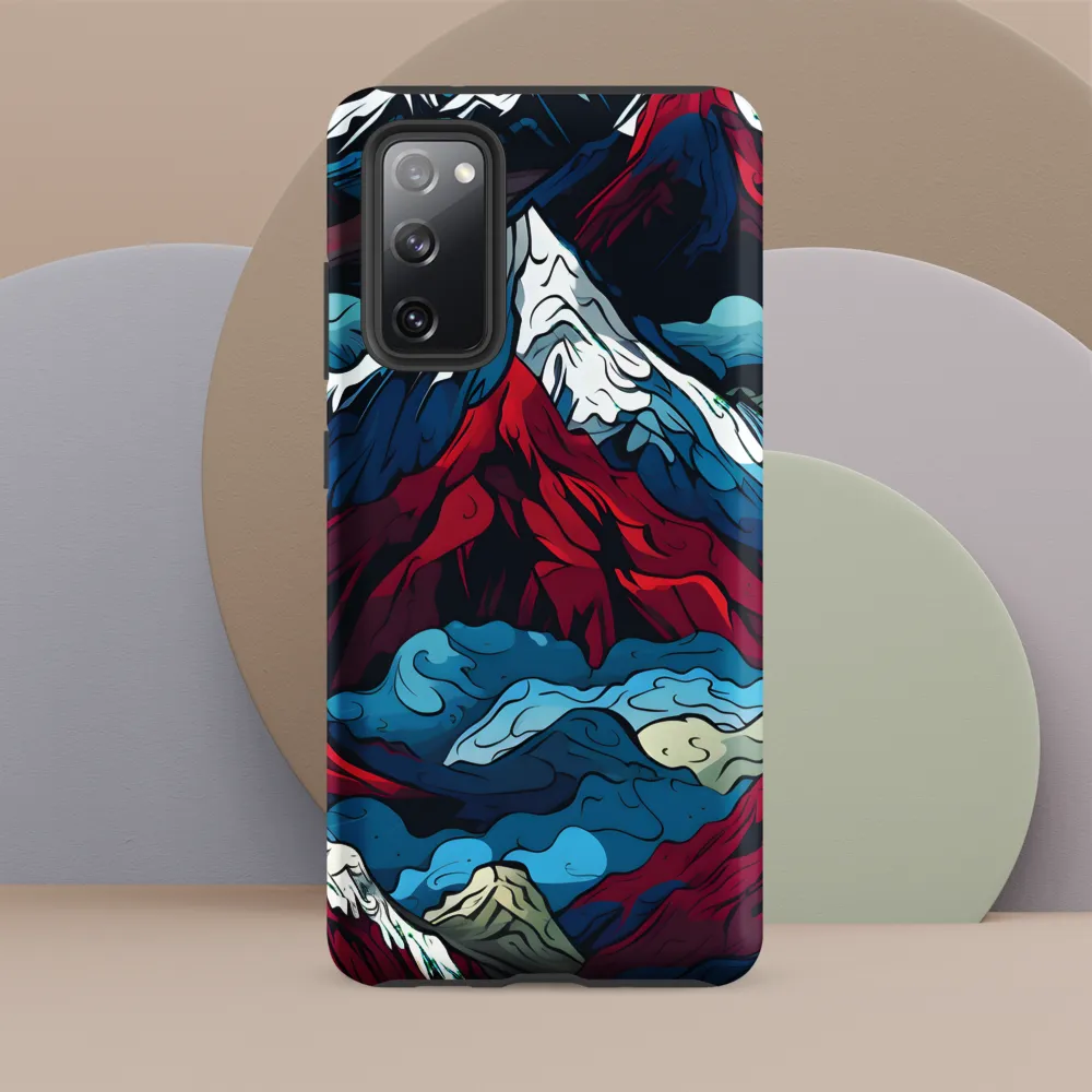 Mountain Majesty: An Abstract Voyage