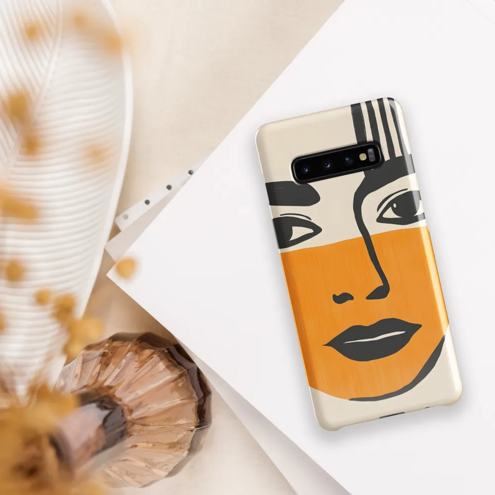 Faces of Minimalism | Phone Case |  S10 Plus | Snap Case | Glossy