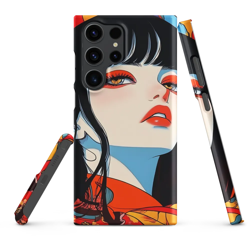 Vibrant Elegance | Phone Case |  S23 Ultra | Snap Case | Matte