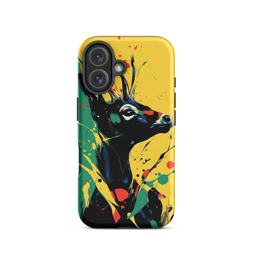 Regal Nature: The Vibrant Deer | Phone Case |  16 | Tough Case | Matte