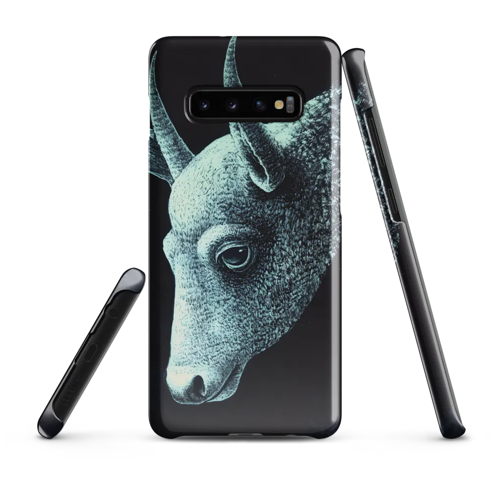 Ethereal Bull's Head | Phone Case |  S10 Plus | Snap Case | Glossy