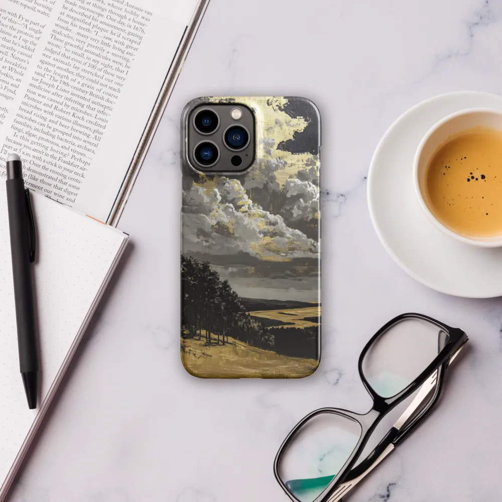 Golden Serenity in a Dramatic Sky | Phone Case |  13 Pro Max | Snap Case | Glossy
