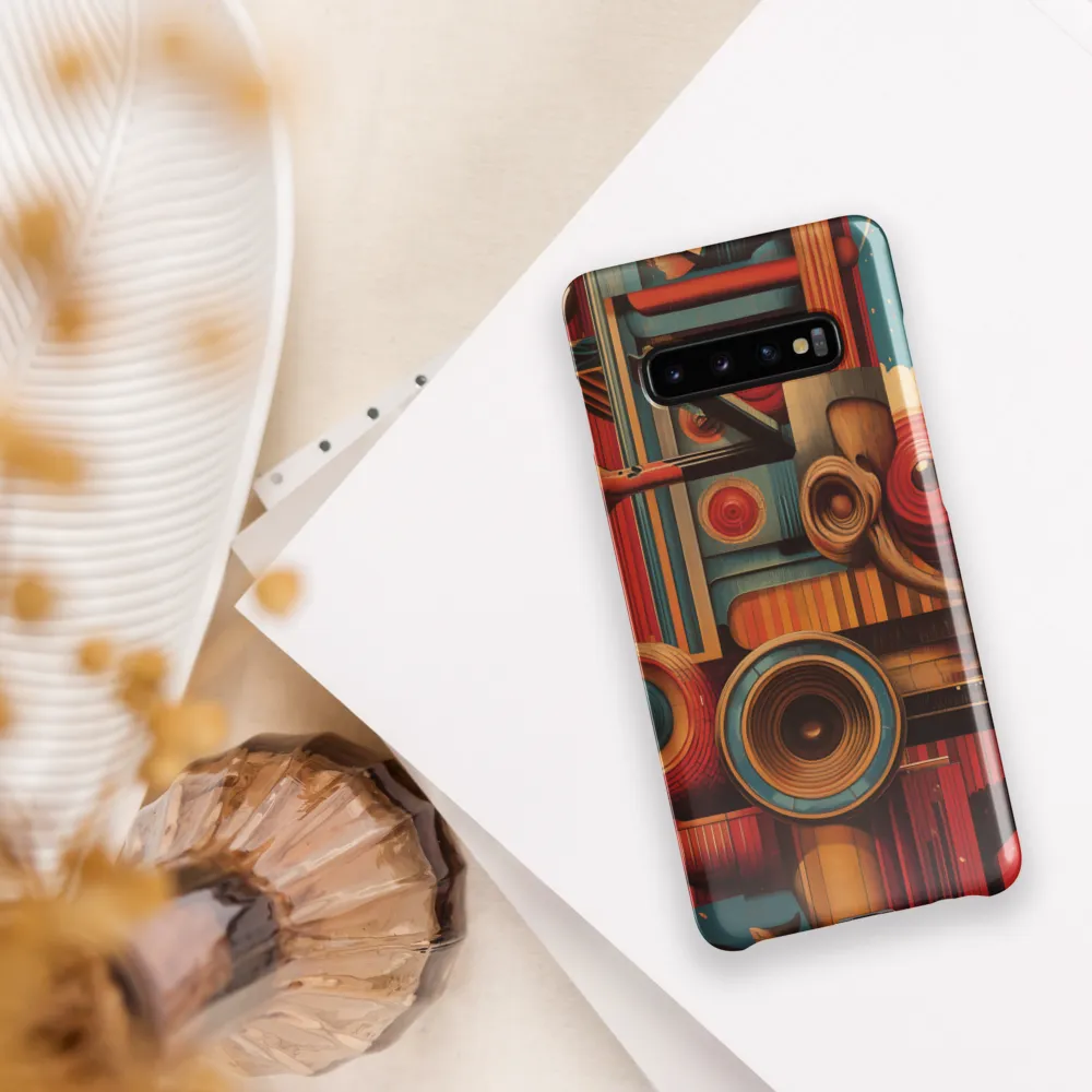 Geometric Symphony | Phone Case |  S10 Plus | Snap Case | Glossy