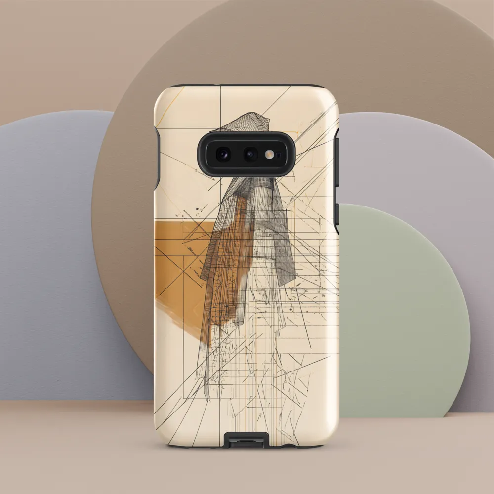 Abstract Profile: A Minimalist Exploration | Phone Case |  S10e | Tough Case | Glossy