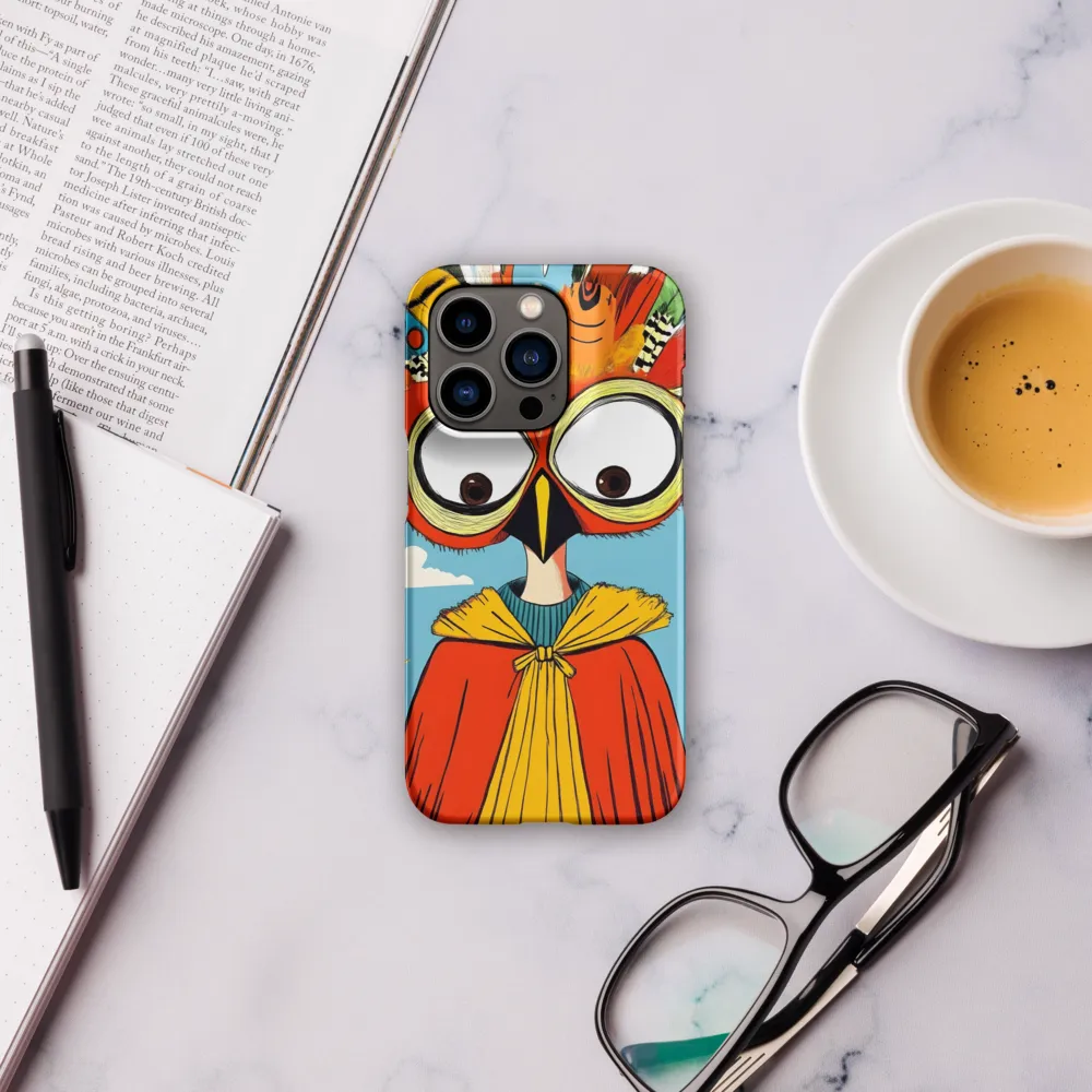 A Whimsical Encounter: The Owl-Human Fusion