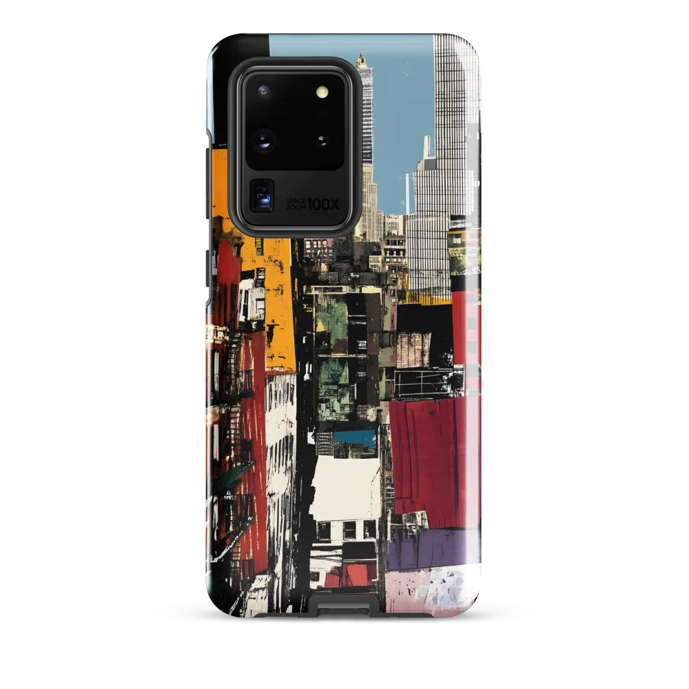 Urban Collage: A Vivid Cityscape