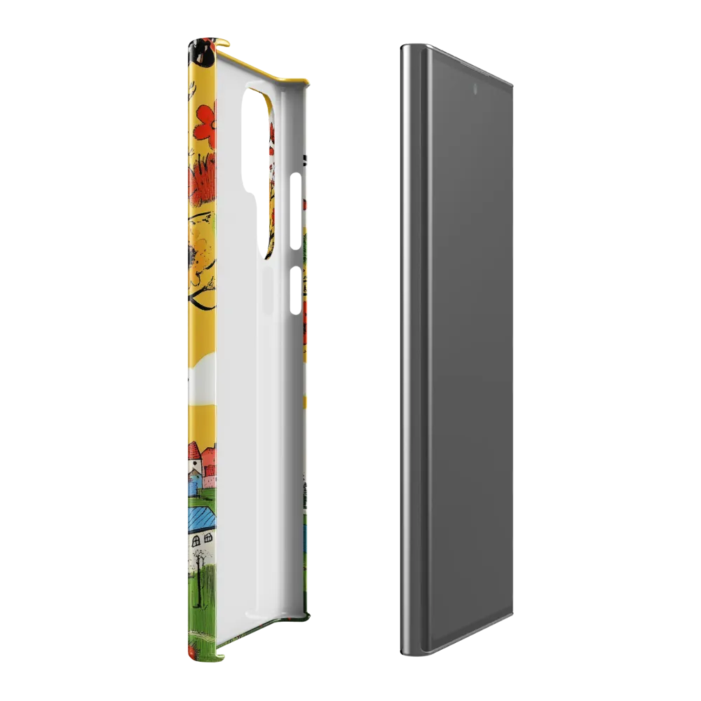 Whimsical Blooms of Life | Phone Case |  S22 Ultra | Snap Case | Glossy