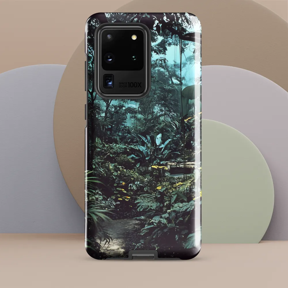 Whispers of the Emerald Jungle | Phone Case |  S20 Ultra | Tough Case | Glossy