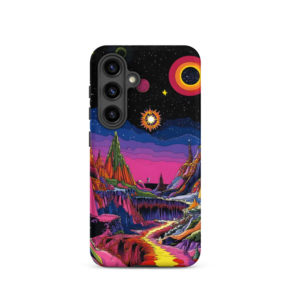 Galactic Wonders: A Journey Through an Alien Landscape