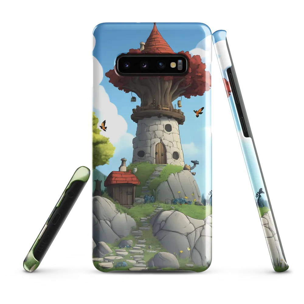 Enchanted Tower of Whimsy | Phone Case |  S10 Plus | Snap Case | Glossy