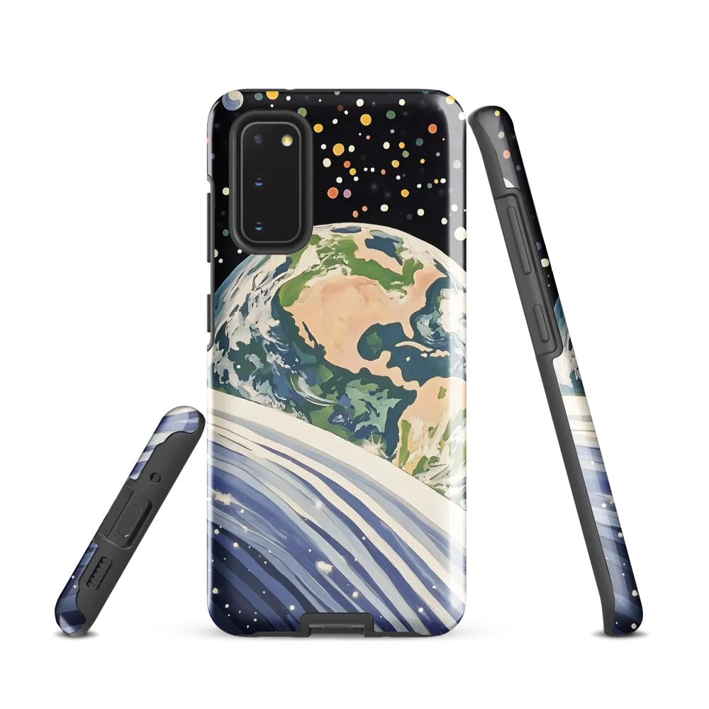 Celestial View: A Surreal Journey Through Space