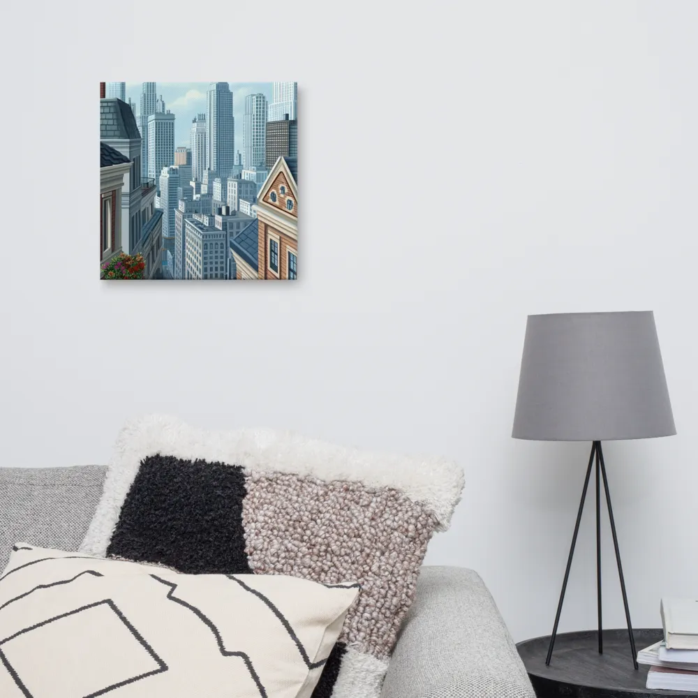 Urban Symphony | Canvas | 16″×16″