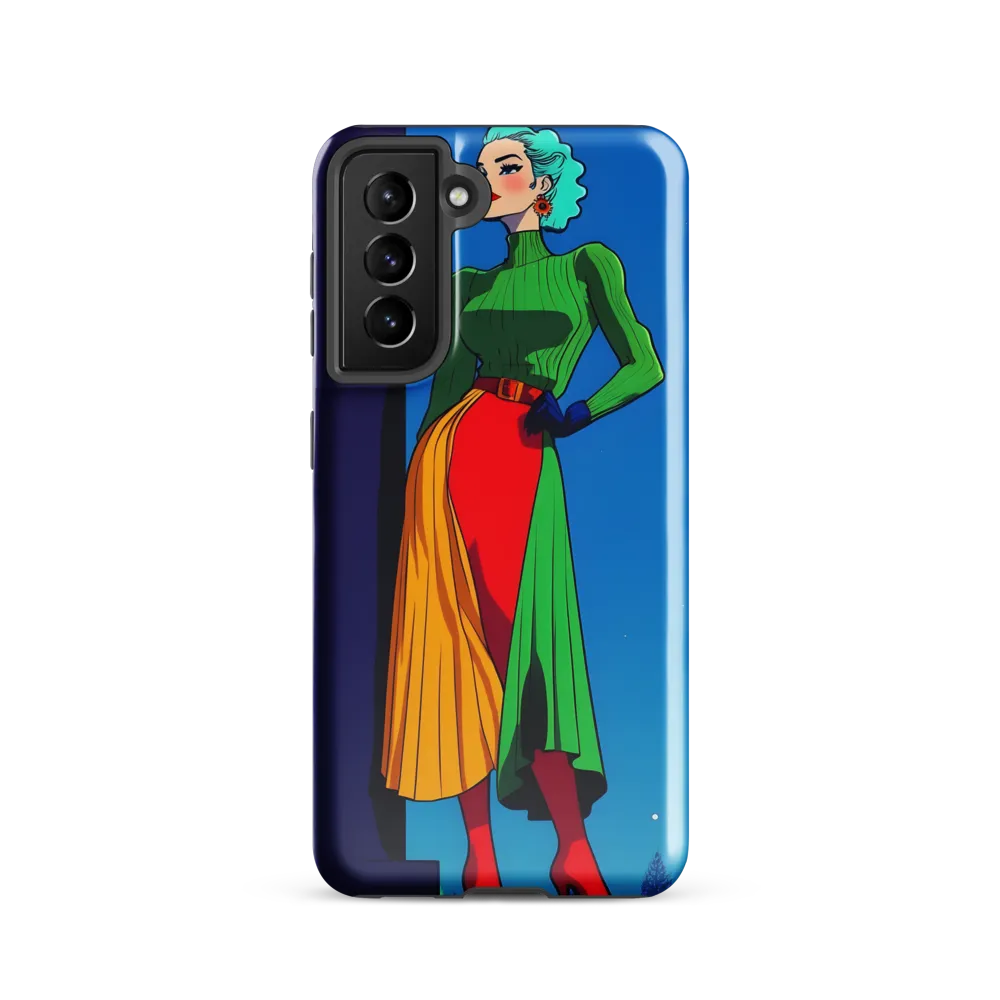 Bold Elegance | Phone Case |  S21 | Tough Case | Glossy