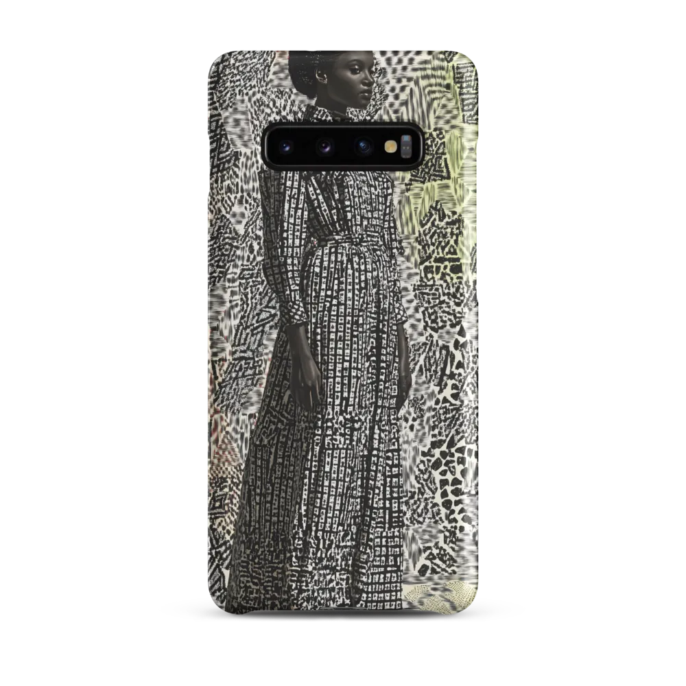 Elegance in Abstract Patterns | Phone Case |  S10 Plus | Snap Case | Matte