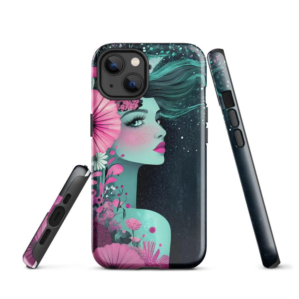 Floral Harmony: Portrait of Serenity