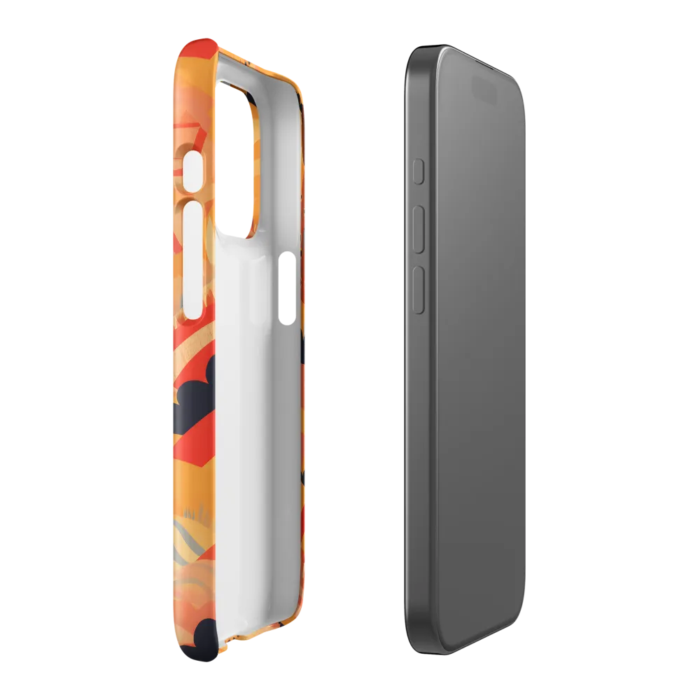 Whispers of the Abstract Horizon | Phone Case |  15 Pro | Snap Case | Glossy