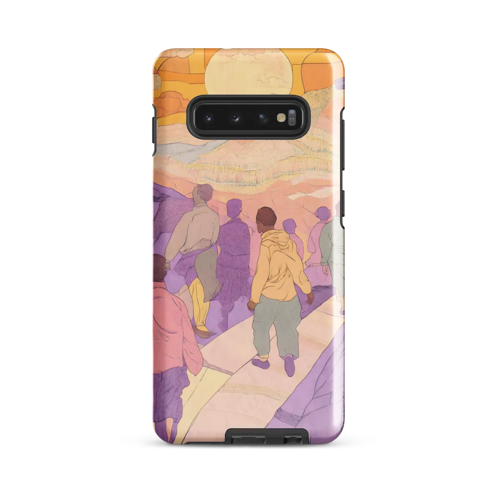 Journey Towards the Horizon | Phone Case |  S10 Plus | Tough Case | Glossy