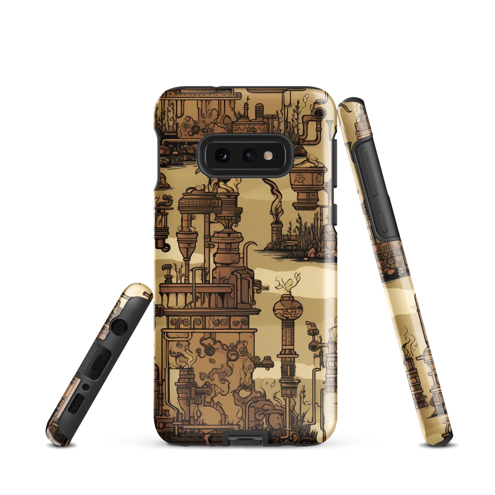 Whimsical Industrial Landscape
