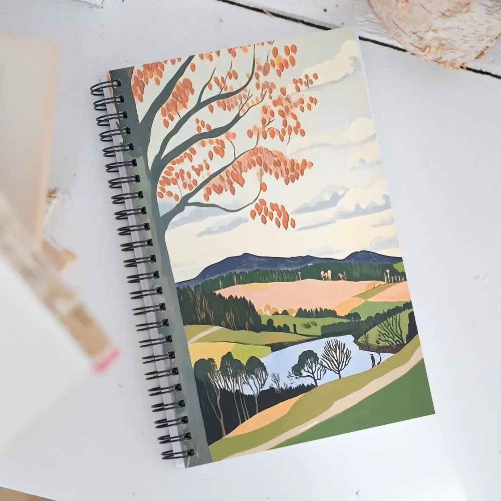 Autumn Serenity | Spiral Notebook