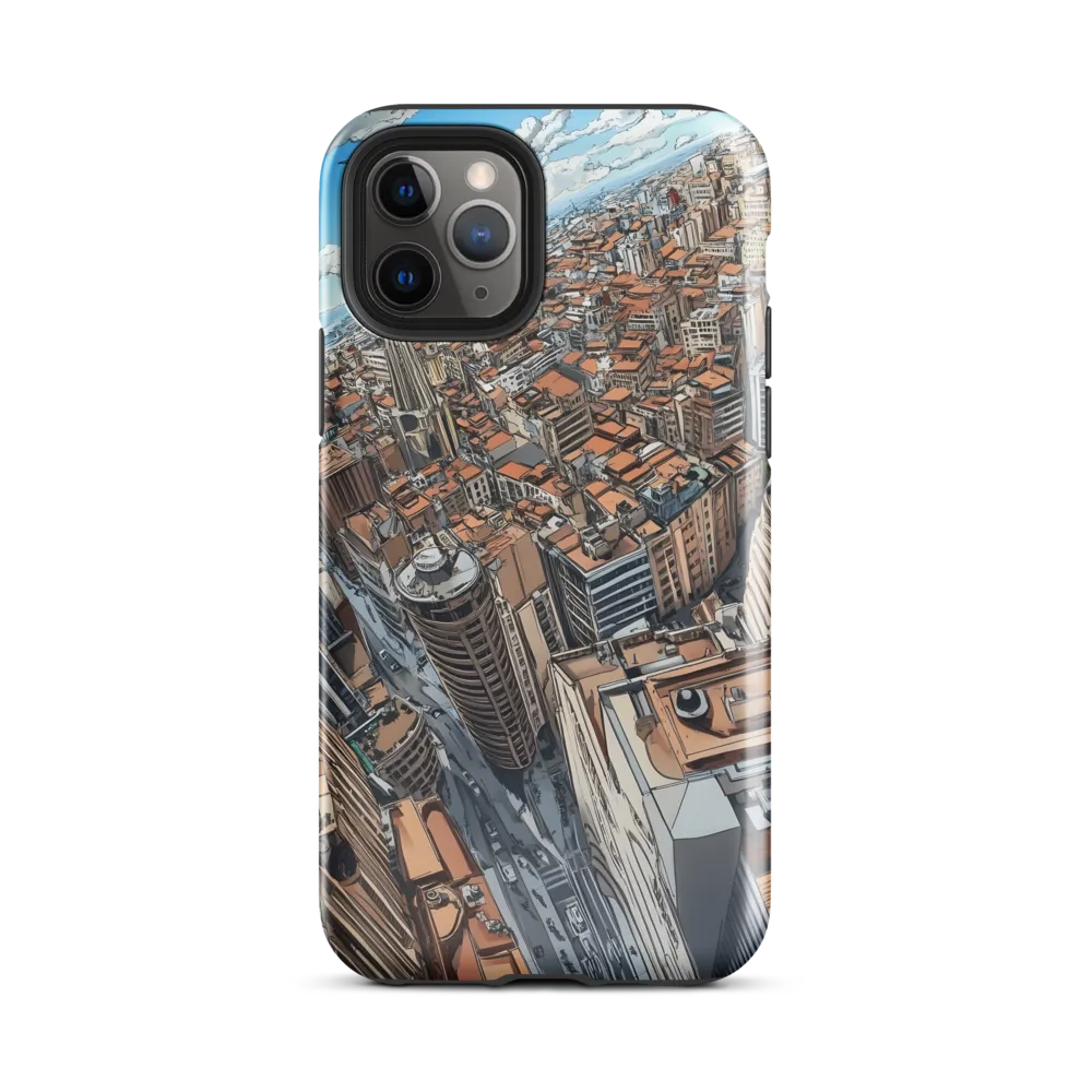 Aerial Symphony of Urban Life