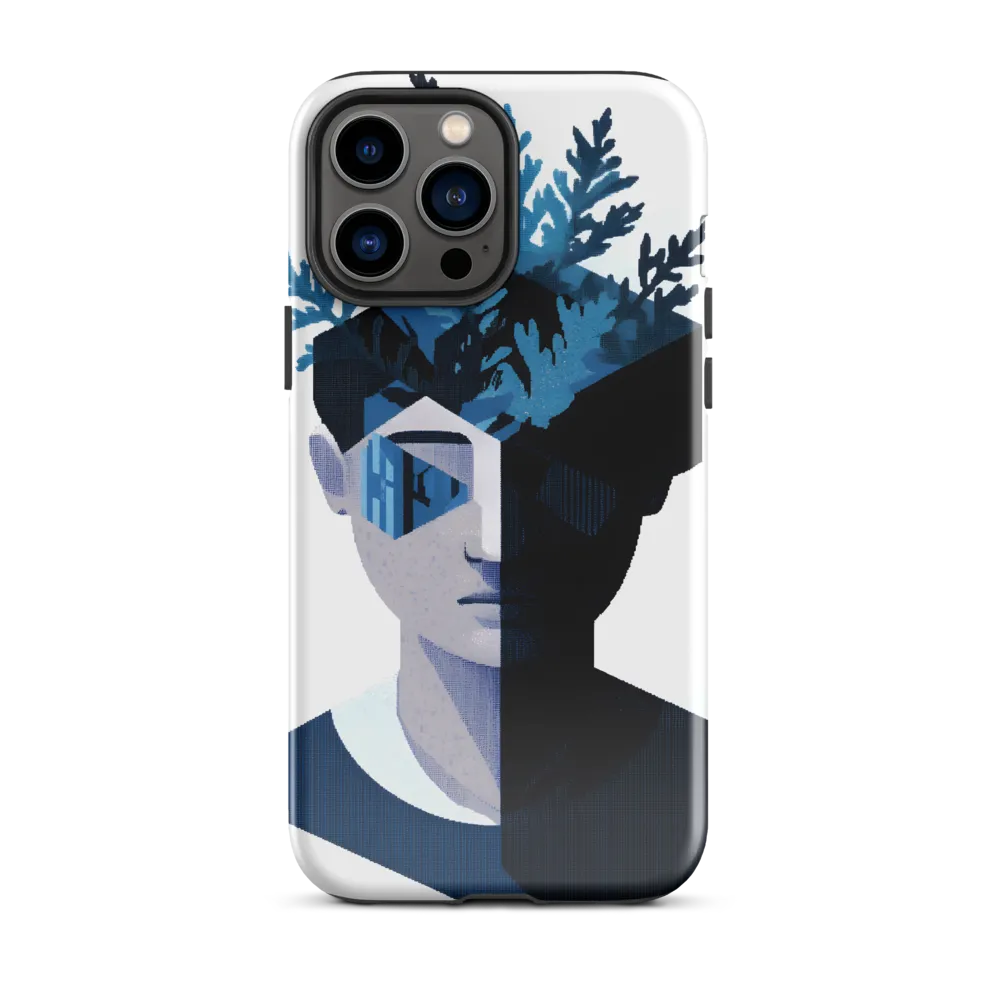 Nature's Reflection in a Surreal Portrait