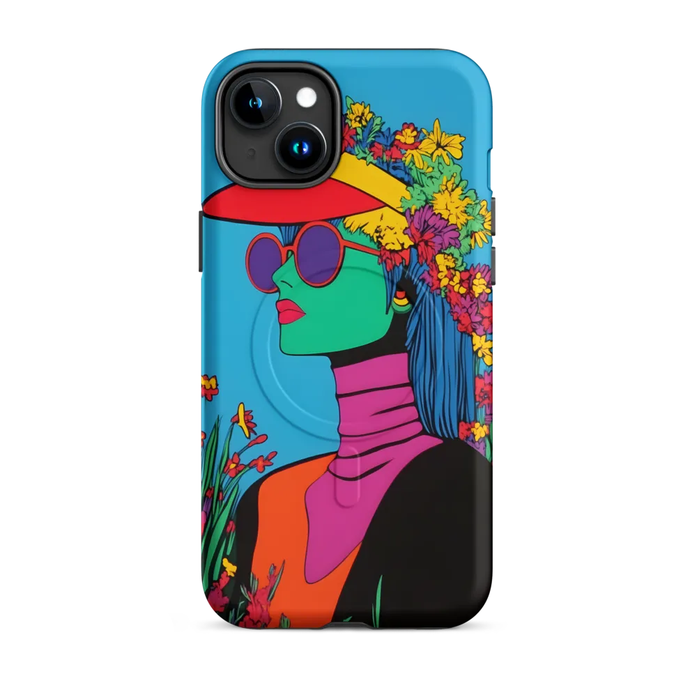 Botanical Elegance | Phone Case |  15 Plus | MagSafe® Tough Case | Matte