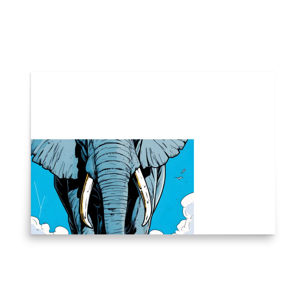 Majestic Presence: The Elephant | Poster | 24″×36″