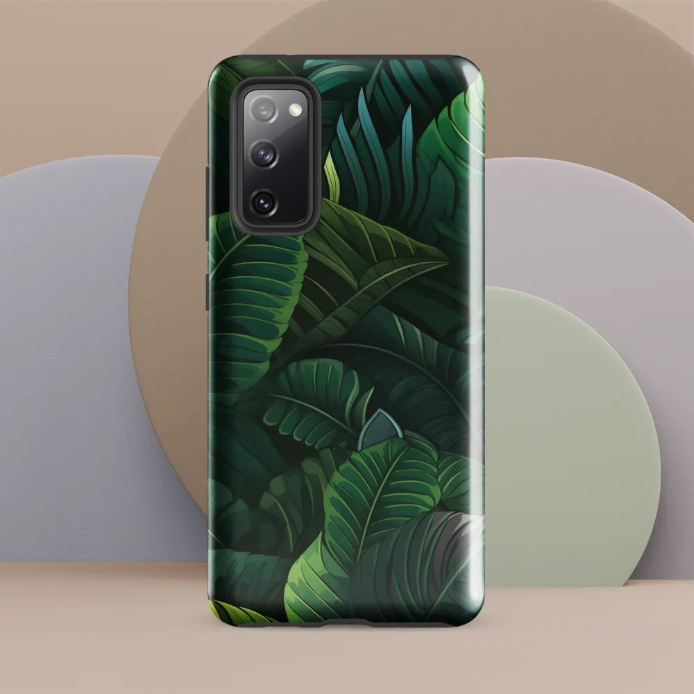 Lush Canopy: A Tropical Foliage Study