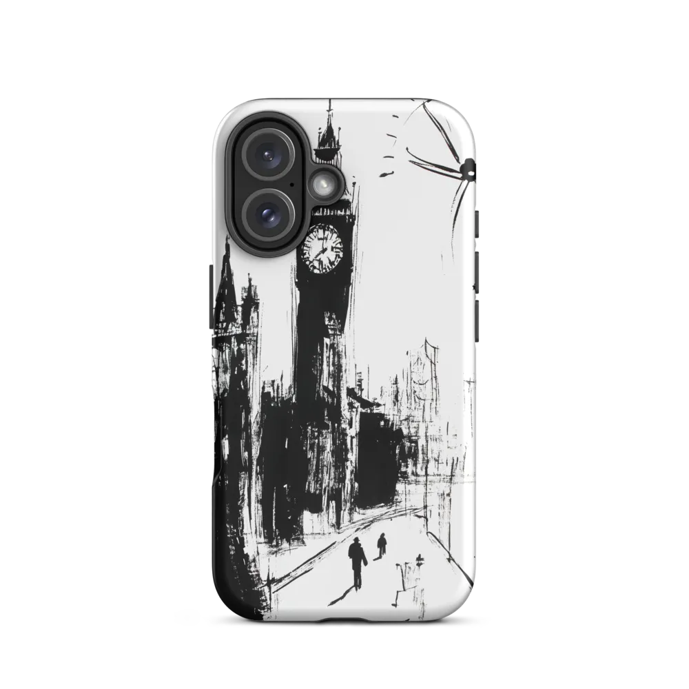 Clock Tower in Motion | Phone Case