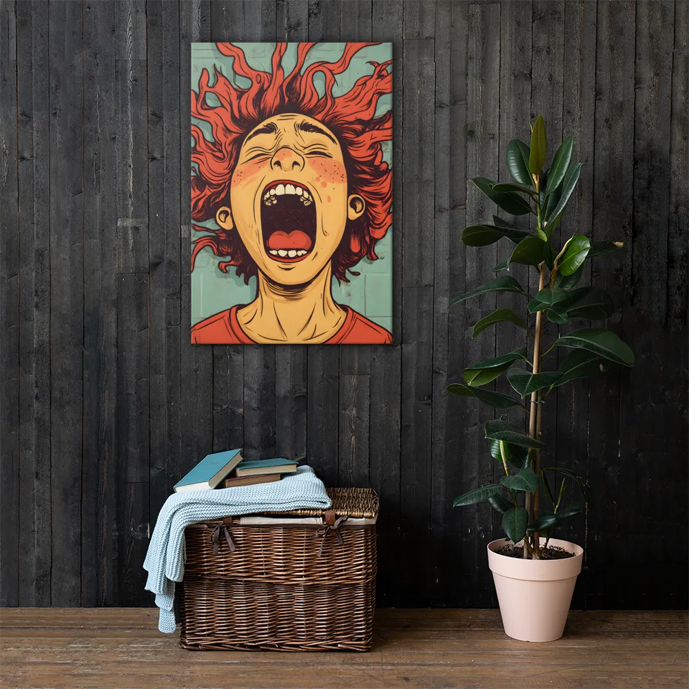 Fury Unleashed | Canvas | 24″×36″