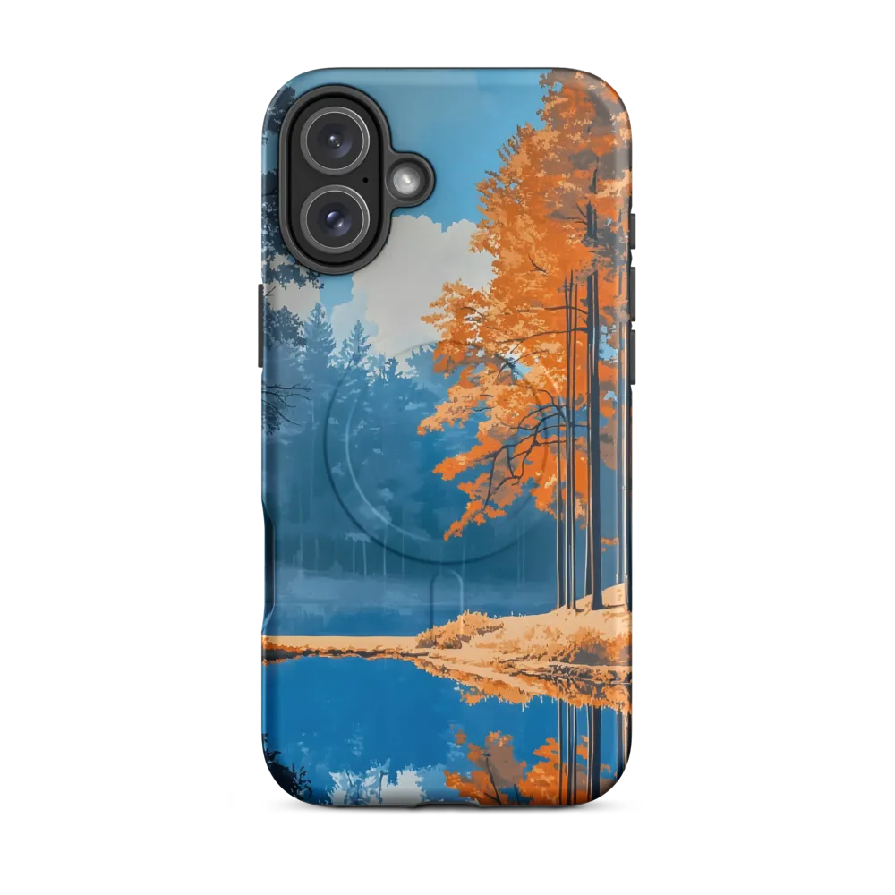 Mirror of Orange and Blue