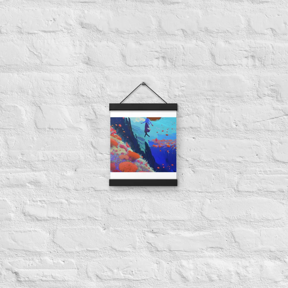 Whispers of Freedom | Poster With Black Wood Hanger | 8″×10″