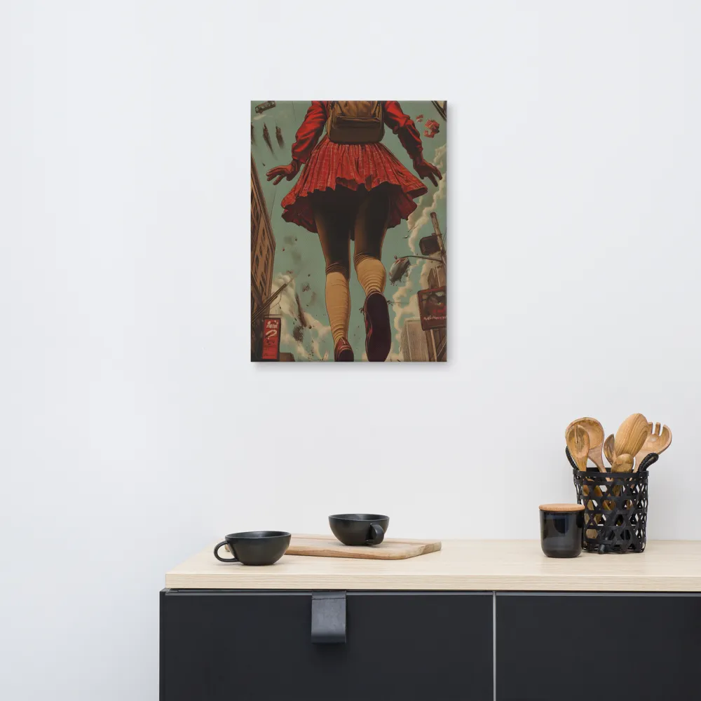 Flight of the Urban Dreamer | Canvas | 18″×24″