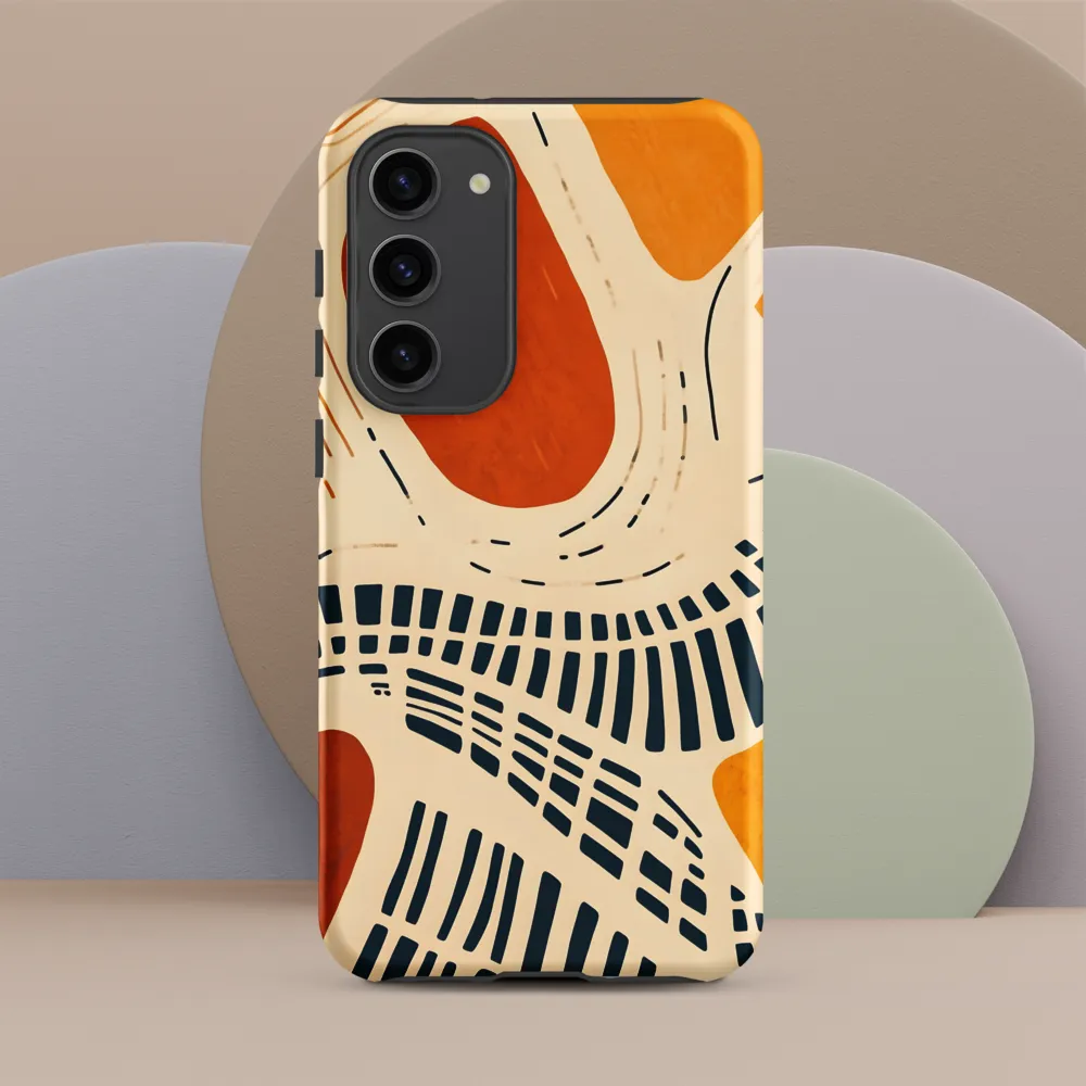 Urban Patterns in Harmony | Phone Case |  S23 Plus | Tough Case | Matte