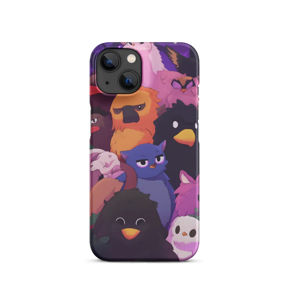 Whimsical Avian Gathering