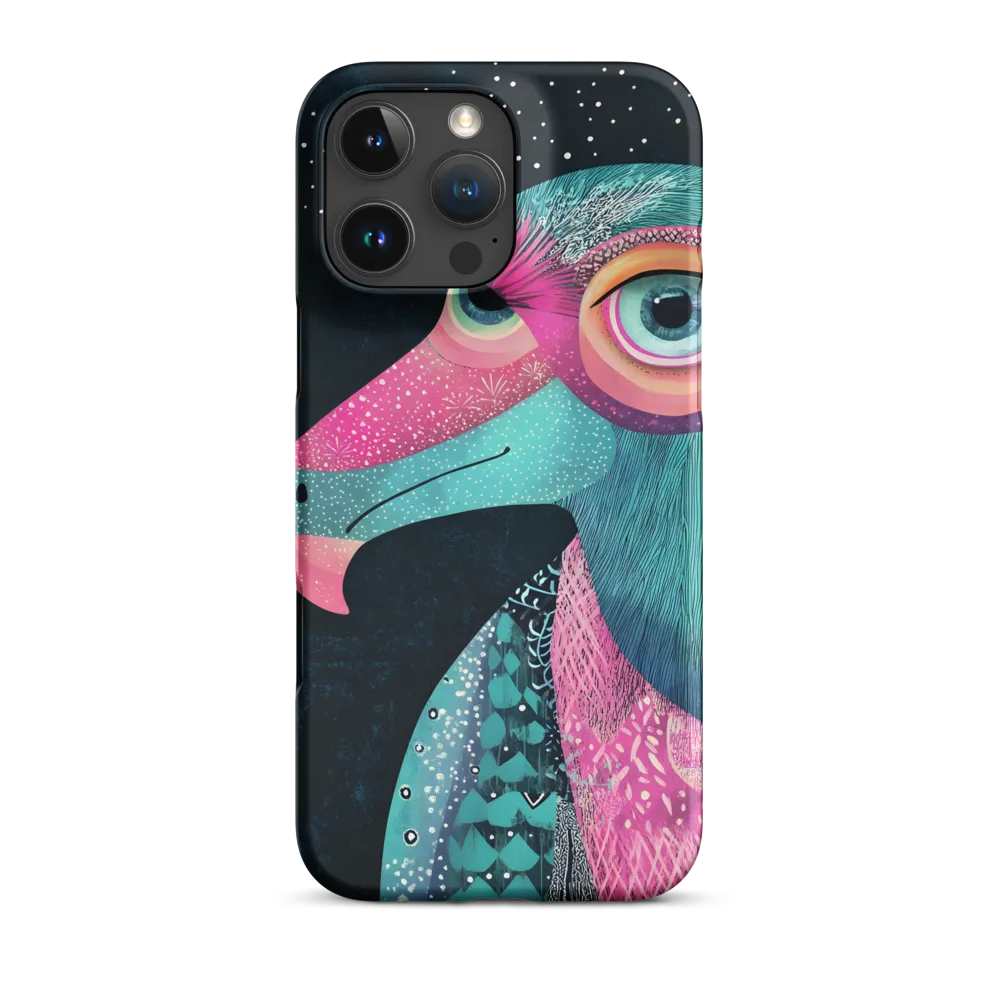 Whimsical Vulture: A Dance of Colors