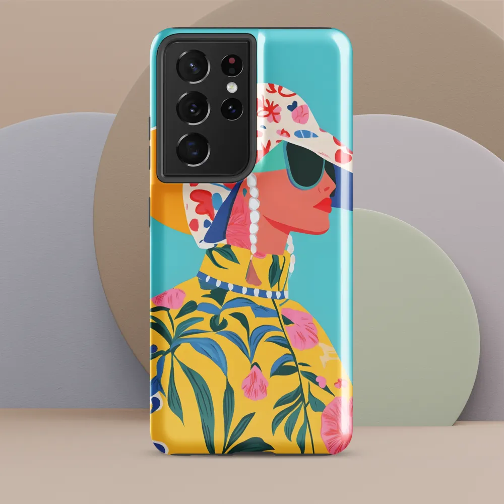 Tropical Confidence: A Fashion Portrait