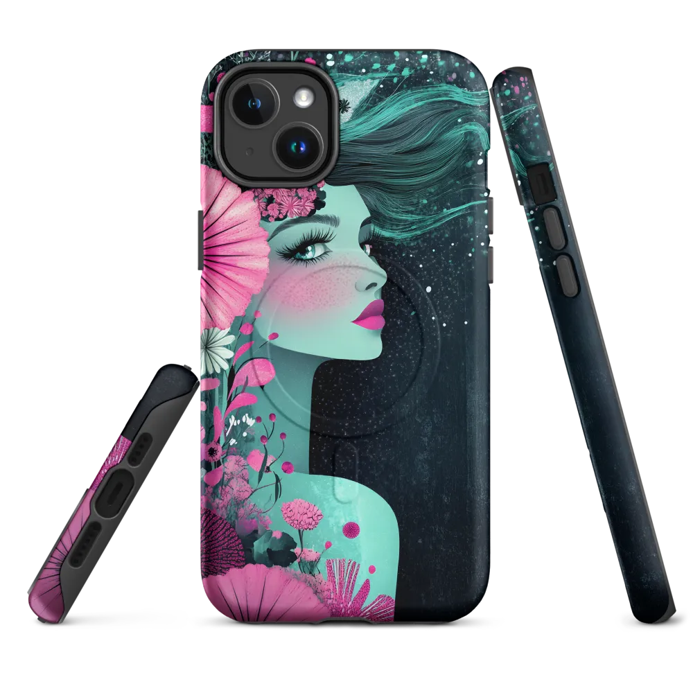 Floral Harmony: Portrait of Serenity