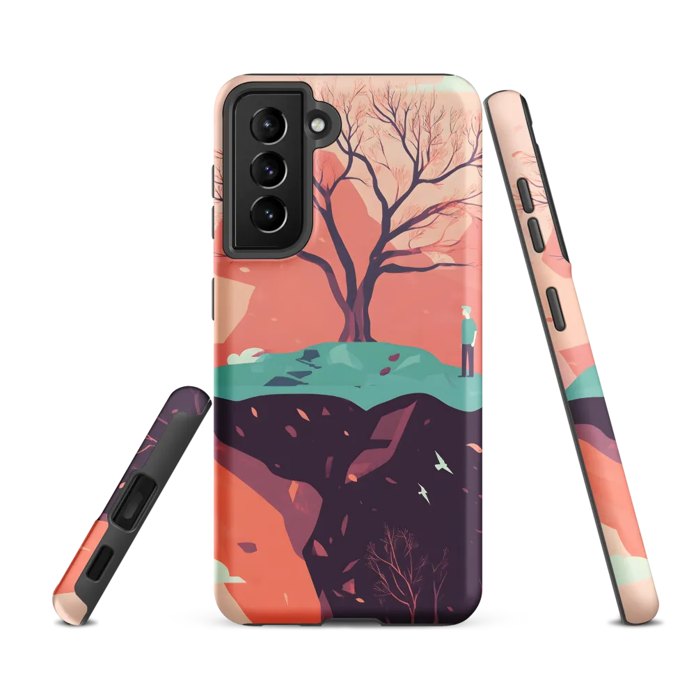 Contemplating Solitude | Phone Case |  S21 FE | Tough Case | Matte