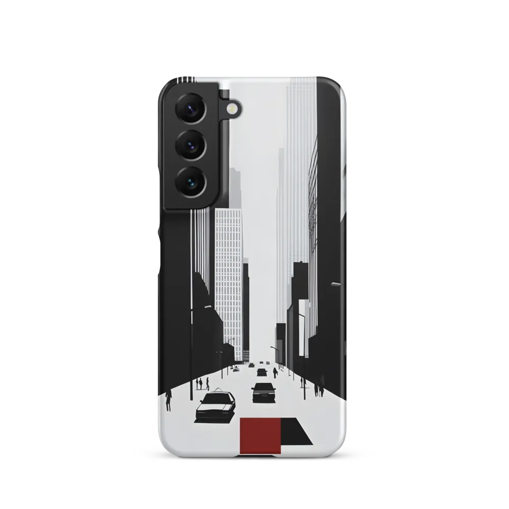 Urban Solitude: A Minimalistic Cityscape