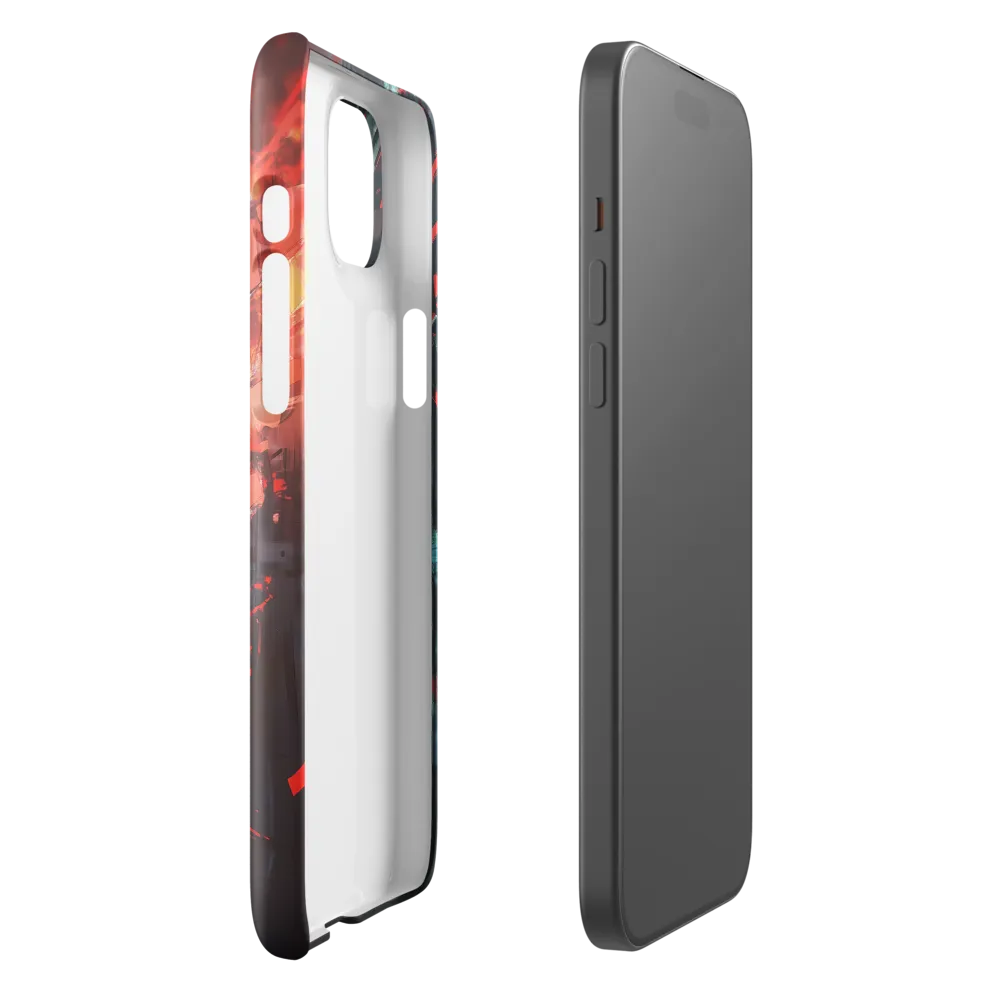 Fragmented Mind: The Silent Struggle | Phone Case |  15 Plus | Snap Case | Glossy