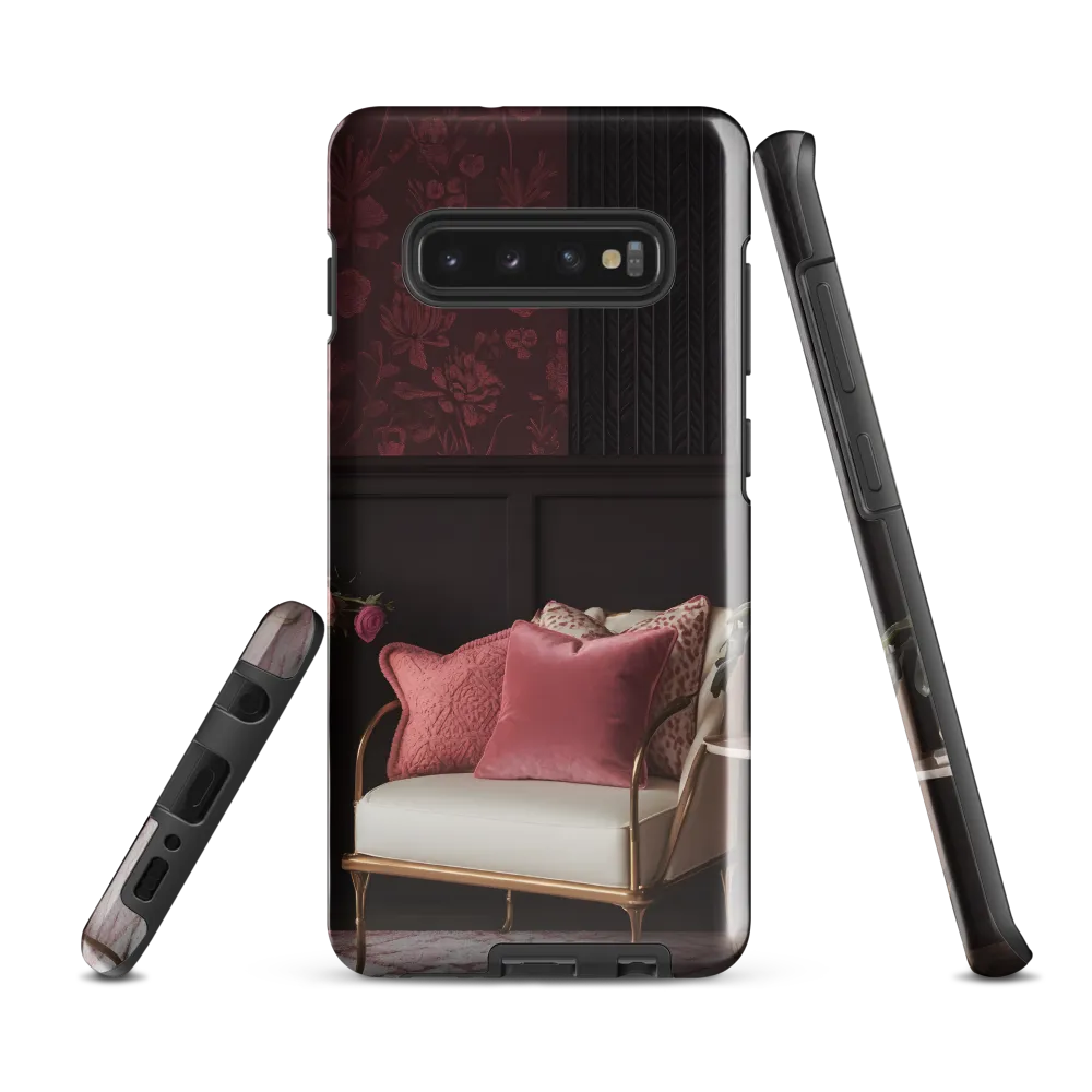 Elegance in Contrast: A Modern Interior Design | Phone Case |  S10 Plus | Tough Case | Glossy