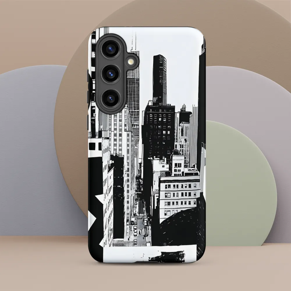Urban Monochrome: A Contemporary Cityscape