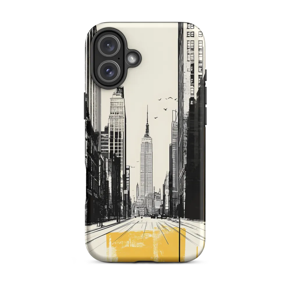 Urban Serenity: Empire State Reflection