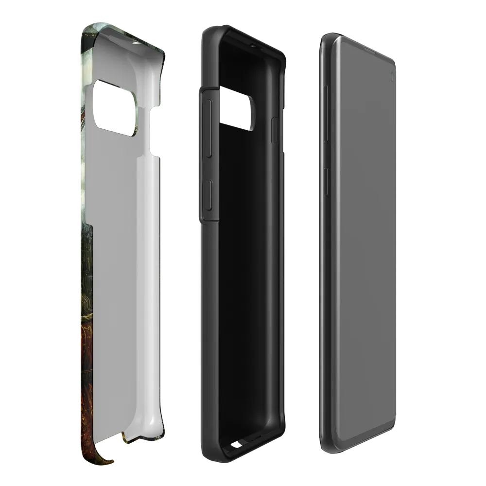 The Confrontation: Dragon vs. Wizard | Phone Case |  S10 Plus | Tough Case | Matte