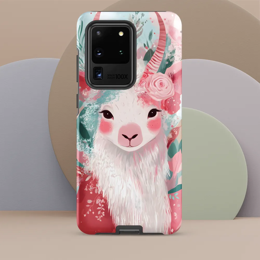 Spring Whimsy: The Floral Goat