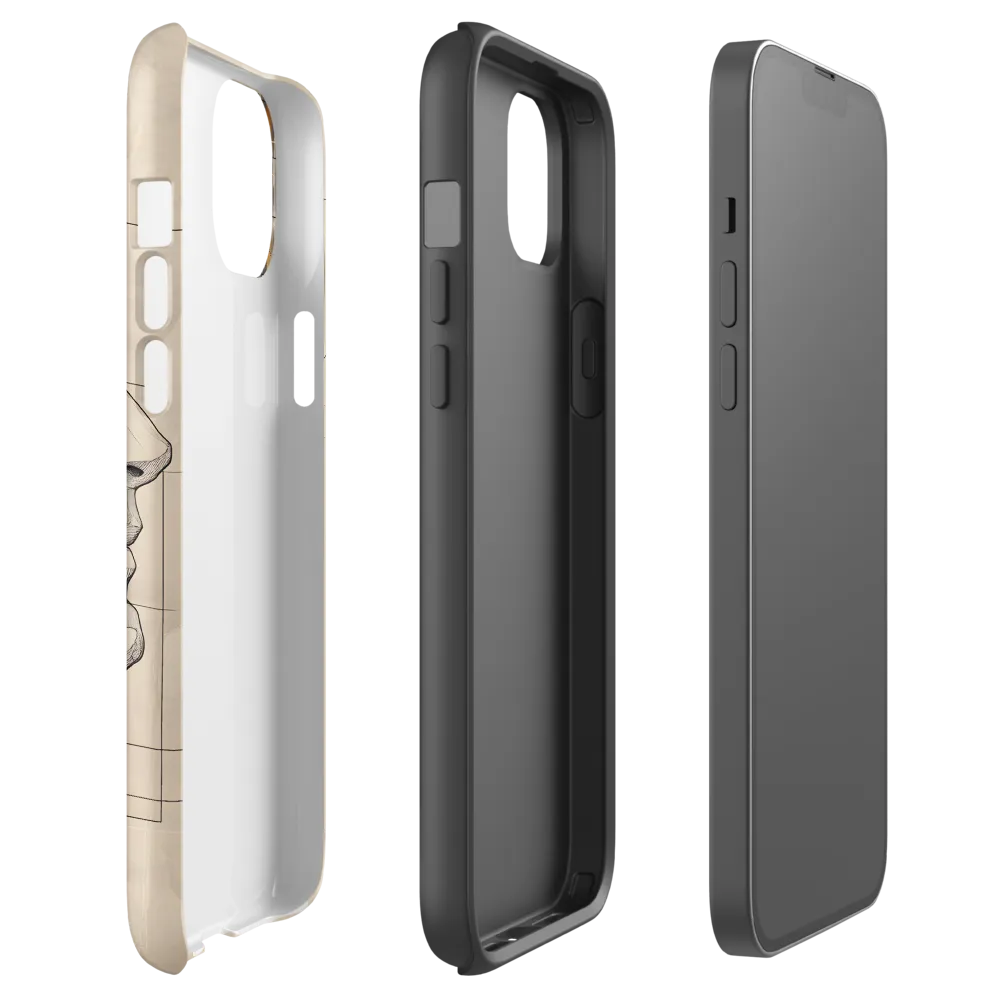 Geometric Reverie | Phone Case |  14 Plus | Tough Case | Matte